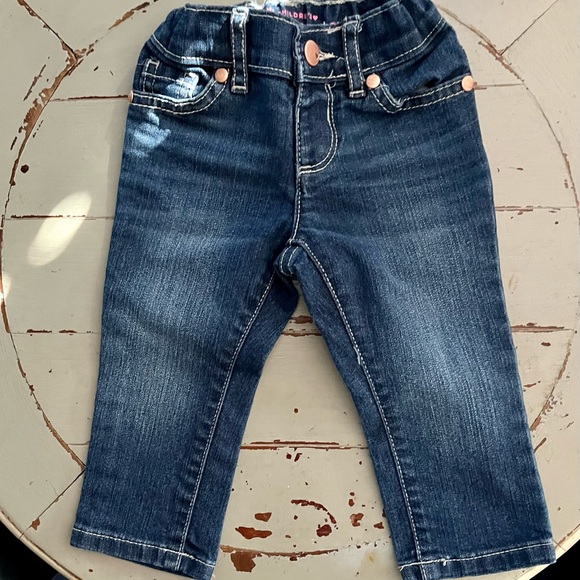 Children’s Place 9-12 Mo Medium Wash Adjustable Skinny - Picture 1 of 4